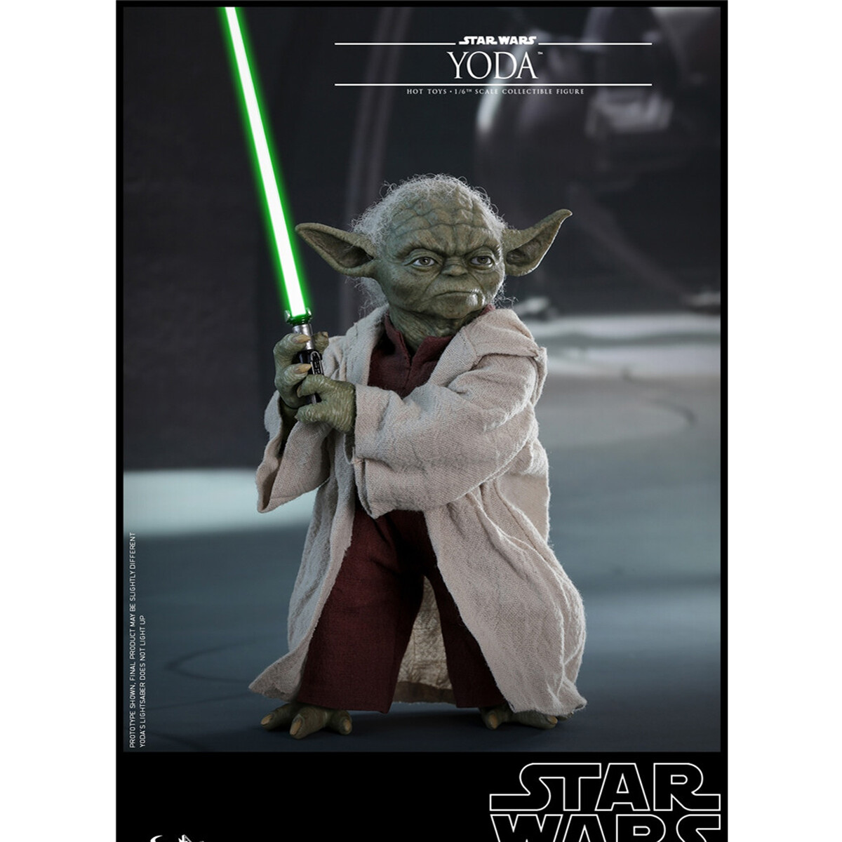 HOTTOYS Master Yoda Master of Jedi Attack of the Clones 1/6 Figure