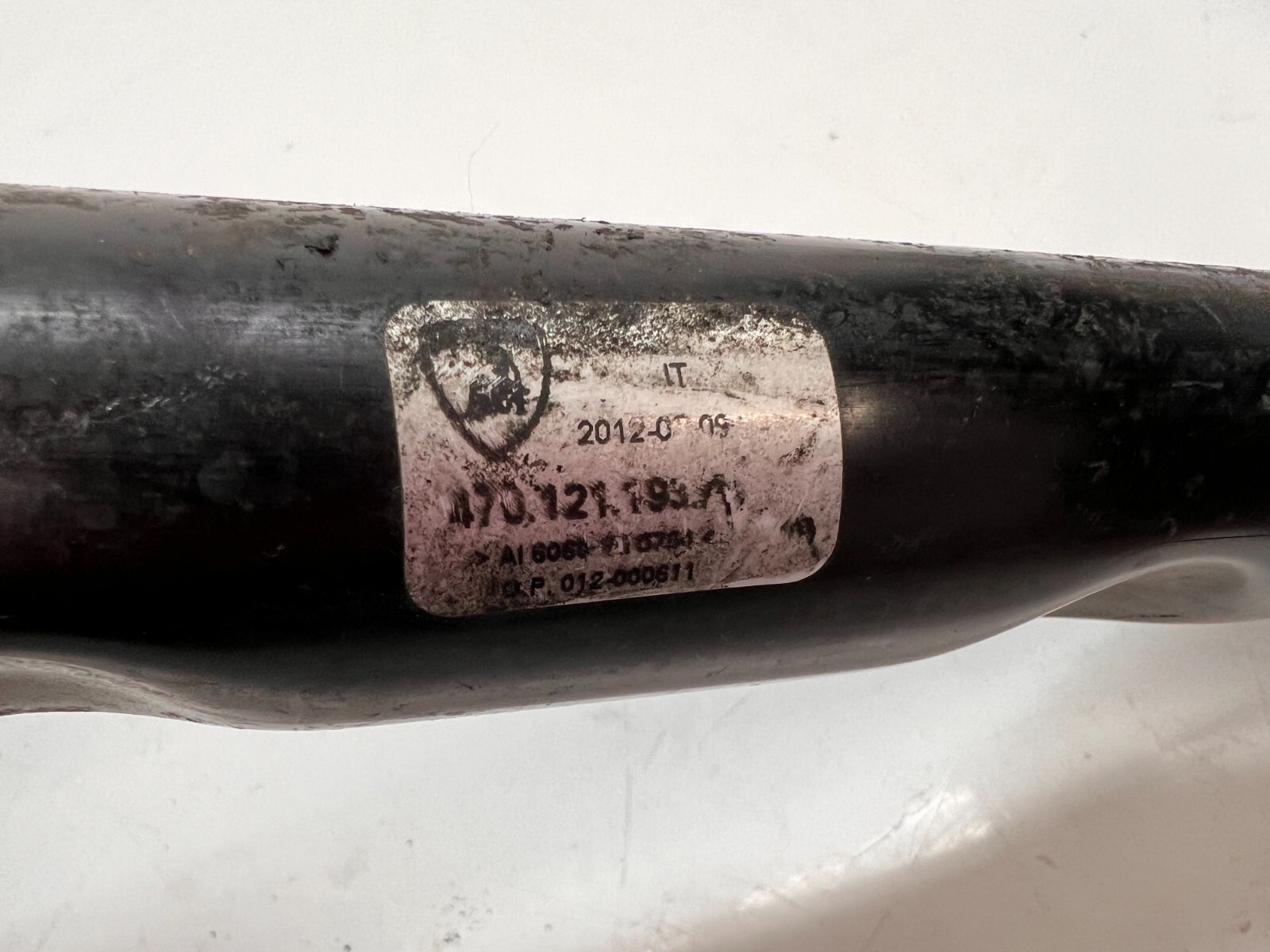 LAMBORGHINI AVENTADOR LP740 750 770 WATER UNION PIPE LINE OEM 470121193A