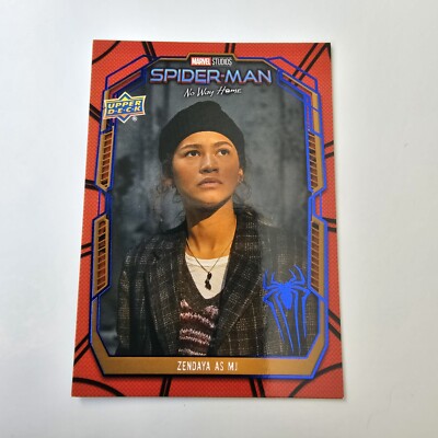 BLUE FOIL ENSEMBLE E-4 THE AMAZING SPIDER-MAN MARVEL CARD 7A2 UPPERDECK