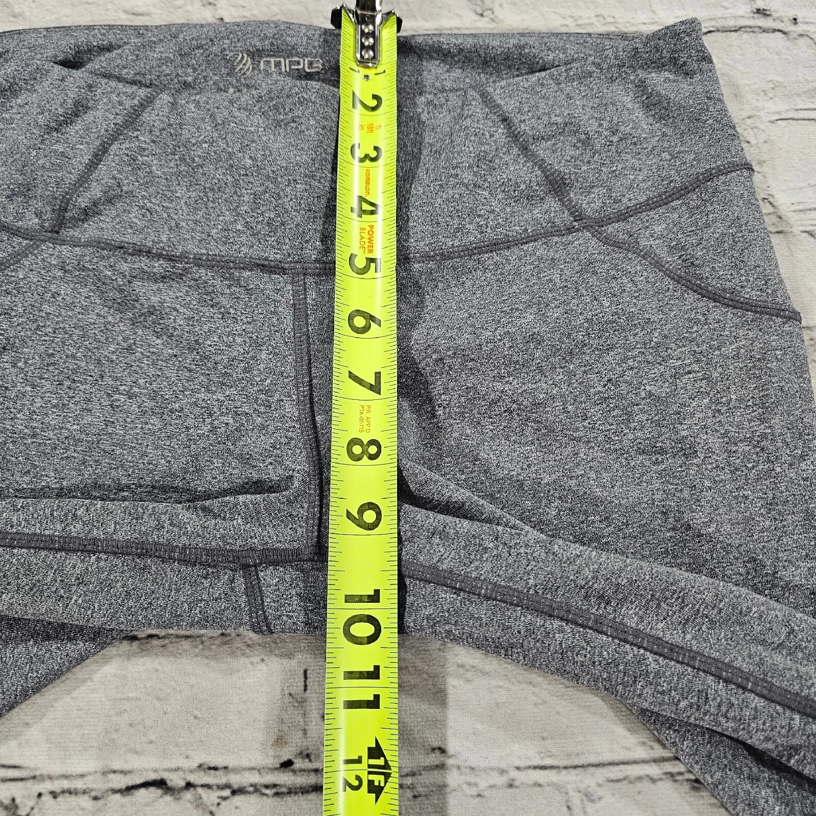 mpg low rise cropped capri yoga pants leggings