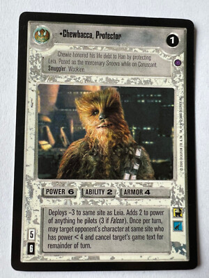 Star Wars CCG Chewbacca, Protector Light Side Reflections II