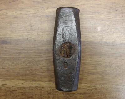 Atha 8lb Sledge Hammer Head,7-1/8'' Long,2'' X 1-7/8'' Oct. Faces,110+ Yrs Old