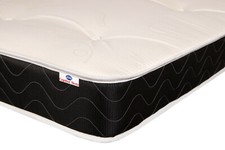 Shorty Spring and Memory Foam Mattress, Cabin, Bunk, Childs Bed 75cm by 175cm