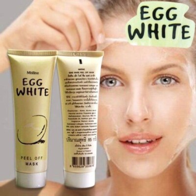 Mistine Egg White Whitening Poreless Anti-Blackhead Peel Off Facial Mask 85g