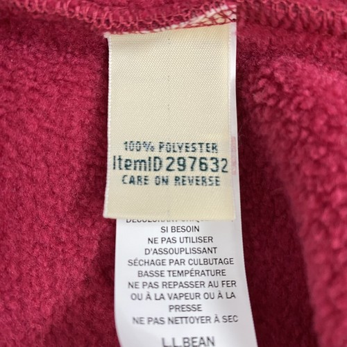 L.L. Bean Womens Fleece Long Maxi Robe w/Tie sz S Cozy Loungewear Sleepwear - Picture 7 of 11