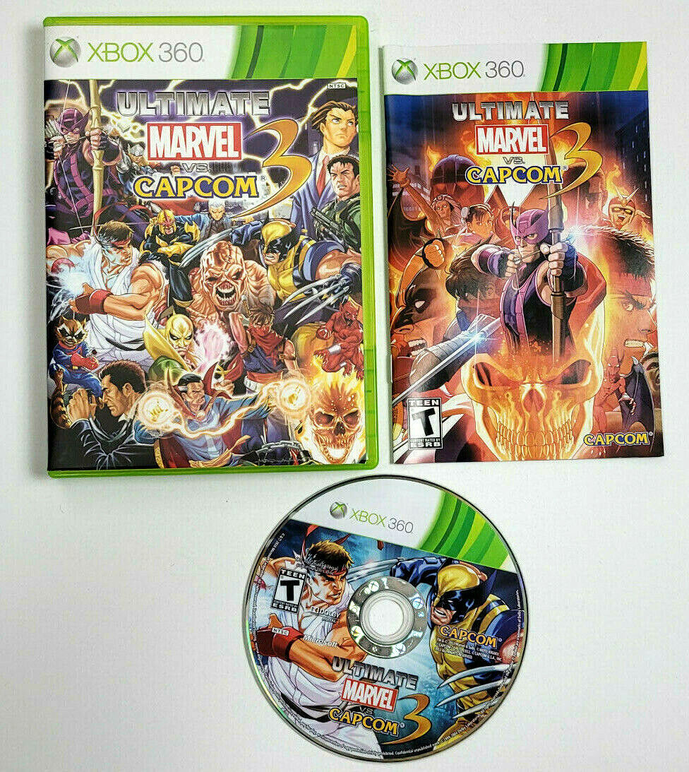 ULTIMATE MARVEL VS. CAPCOM 3 - XBOX 360 - COMPLETE ULTIMATE MARVEL VS. CAPCOM 3 - XBOX 360 - COMPLETE