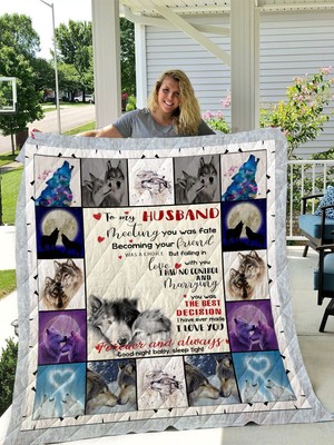 Flamingo, Wild Wolves Blankets, Animals Theme Quilt, Fleece Sherpa