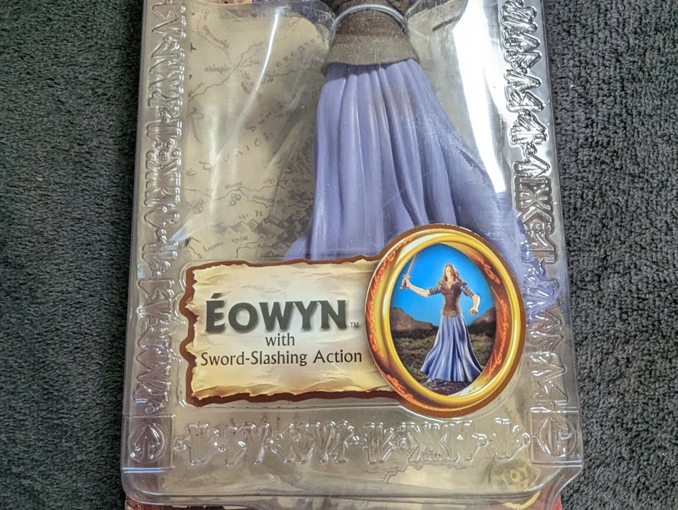 Eowyn: El Señor de los Anillos: Las Dos Torres de Toy Biz 2003 (MOC) Serie 1 Foto 2 de 4