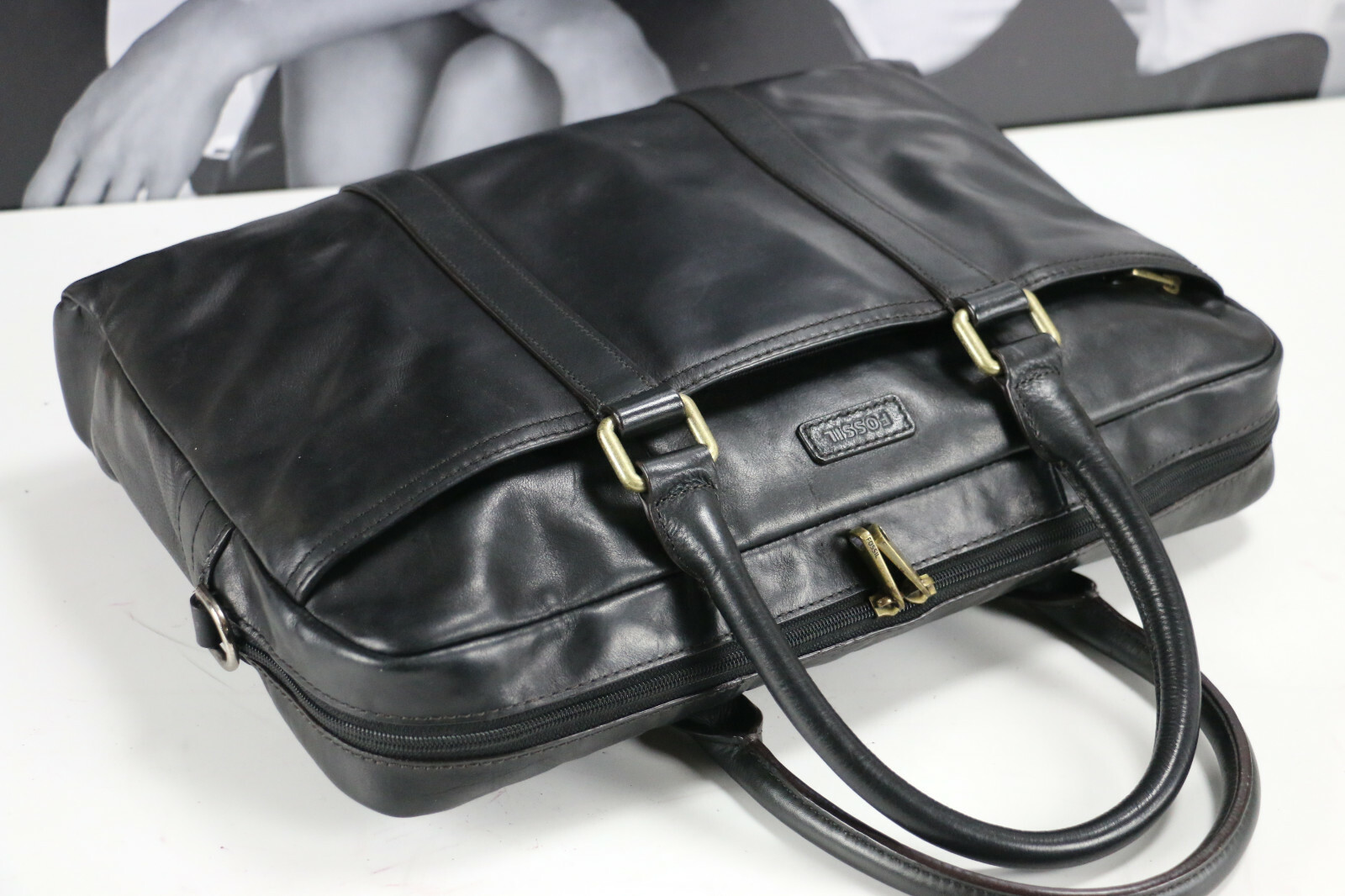 fossil briefcase