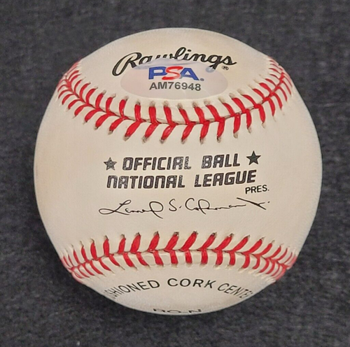 FERGIE JENKINS Signed HOF 91 Official MLB Baseball-HALL OF FAME-CHICAGO CUBS-PSA - Picture 2 of 9
