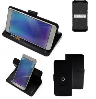 360° Schutzhülle für Ulefone Armor X9 Pro Wallet Case Universal schwarz Kunst