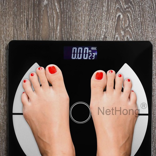 Digital Bathroom Scales Weighing Bluetooth Smart Body Fat BMI Monitor UK - Picture 10 of 15