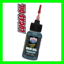 LUCAS 1oz Needle Oiler Bottle Extreme Duty Gun Oil rifle pistol knife 10875