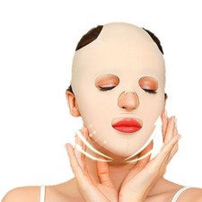 Reusable Breathable Anti Slimming Bandage V Face Lift Sleeping Mask BEST