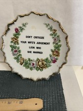 Vintage Kitchen Wall Plate Don t Criticize Yo...