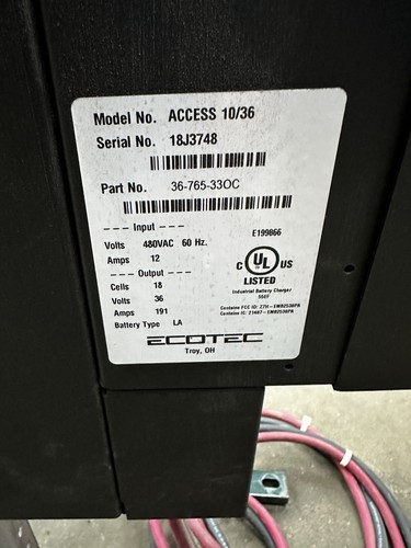 Forklift Battery Charger 36V Three Phase