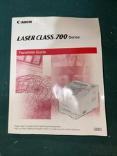 Canon Laser Class 700 Facsimile Guide FAX Guide  OEM Genuine book