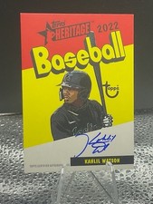 2022 Topps Heritage Minor League Baseball Cards Checklist & Odds 18