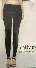 Matty M Women's Leggings The Matty Legging Pull-On, Stretch, Midnight Size XL