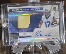 2023 Panini Zenith - Rookie Patch Autographs Puka Nacua  /299 (AU, MEM, RC)