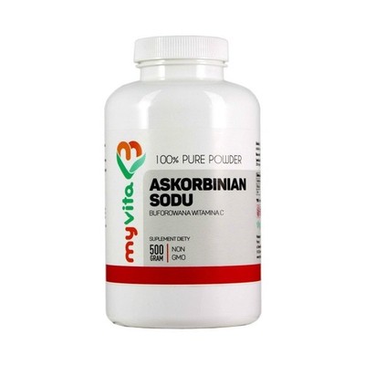 MyVita Natriumascorbat Sodium Ascorbate 500g gepuffertes Vitamin C Pulver