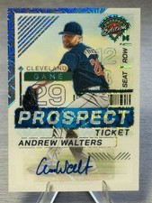 🔥⚾️ANDREW WALTERS 2024 Panini Prospect Edition Silver Silver Mojo Auto /25!⚾️🔥
