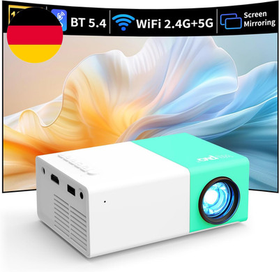 Mini Beamer Wifi Tragbarer Filmprojektor, Mobiltelefone Oder Tablets Können Über