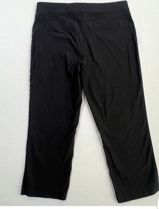 counterparts pull on crop pants black size Medium