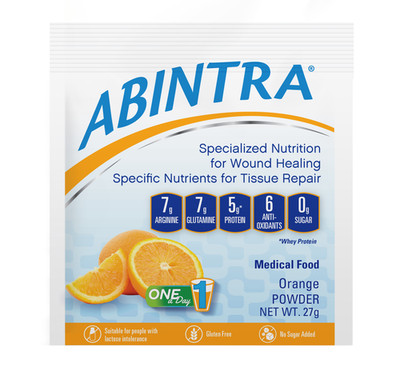 ABINTRA Specialized Nutrition for Wound Healing - Orange Flavor
