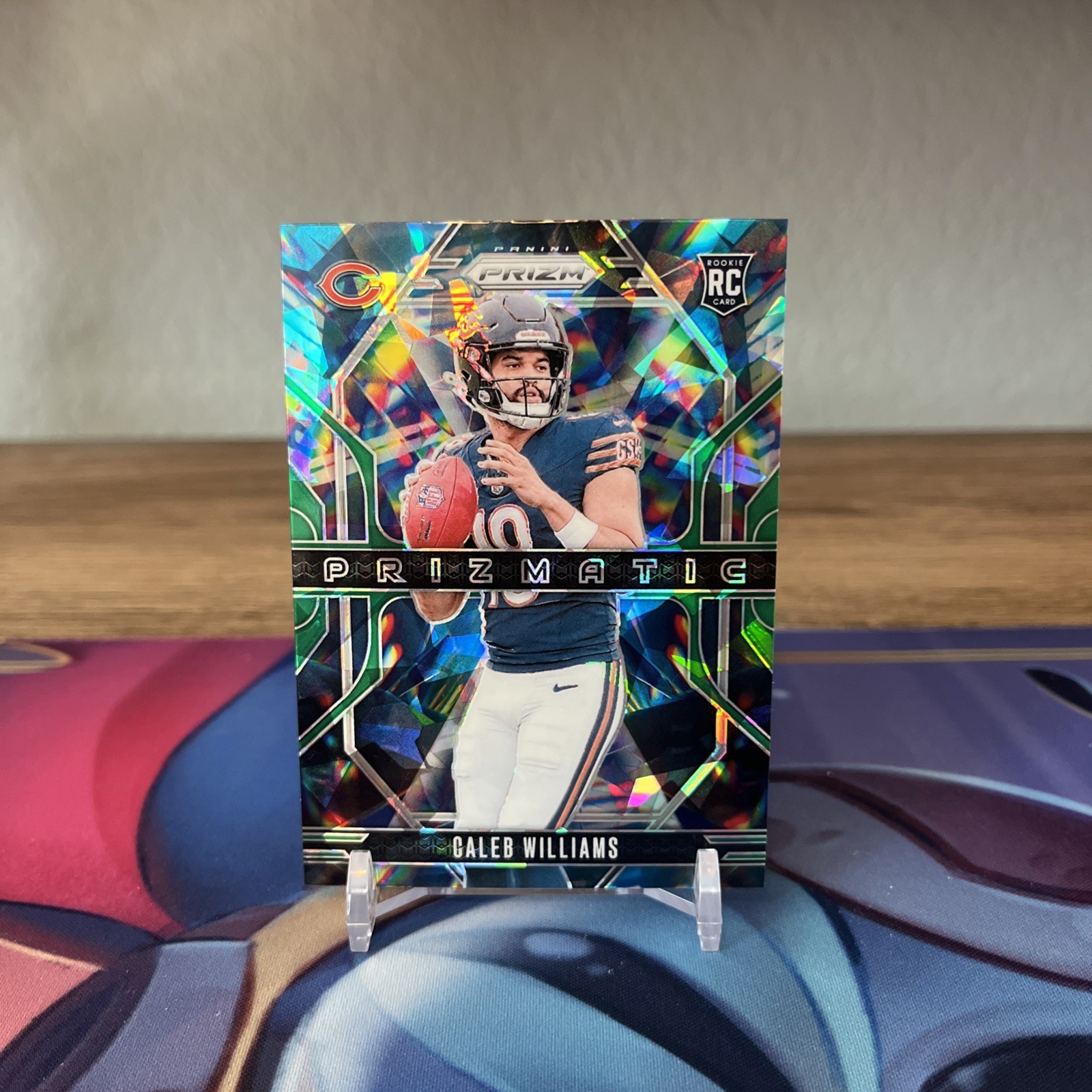 2024 Panini Prizm - Prizmatic Caleb Williams #1 Green Ice Prizm (RC)