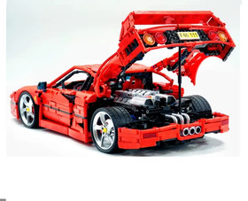 Ferrari F40 Building Block Model Car Supercar Model 4026 Parts