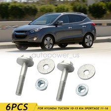 2X Rear Suspension Lateral Arm Camber Bolt for Hyundai Tucson Kia Sportage New