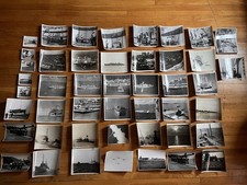 VINTAGE Official United States Navy Photo Lot USS Ships Planes 1950s