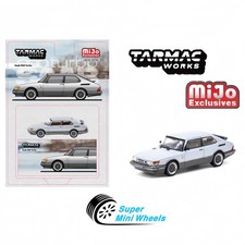 Tarmac Works 1:64 Saab 900 Turbo   Silver