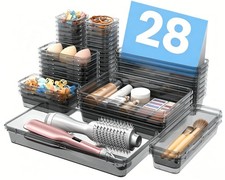 Military Grade Drawer Organizer, Makeup organizer, Holds 177 I...