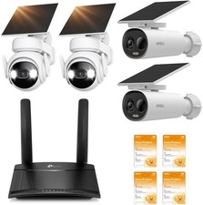  Zestaw kamer Imou 2x Cell PT kit, 2x Cell 3C AIO z routerem 4G IMOU