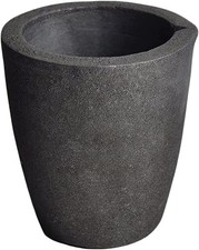  4 8KG MegaCast, Foundry Clay Graphite Crucibles Black Cup Furnace Torch...