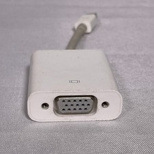 Apple Mini Display Port To VGA Adapter Cable Authentic OEM Macbook Mac mini iMac