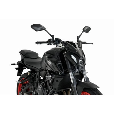 Puig Cupolino Naked N.G. SPORT PLUS FÜR YAMAHA MT-07 23-24 SCHWARZ