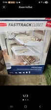 Fast Track Closet Pull Out Shelf New In Box By Rubbermaid