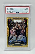 2023-24 Panini Prizm OG Anunoby Gold Sparkle Prizm /24 PSA 10 ⭐️POP 1⭐️