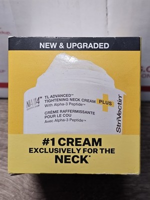 NIB - Strivectin NIA114 NIA 114 TL Advanced Tightening Neck Cream Plus - 1.7 oz