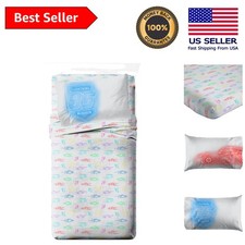 Official Disney Cars Twin Bedding Set - Soft, Washable, Fun for Sleepovers