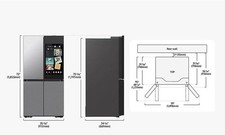 Samsung RF29DB9900QD 29 Cu. Ft. Stainless 4-Door French Door Smart Refrigerator