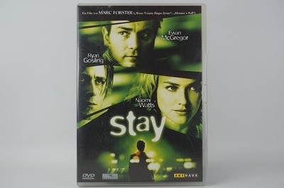 STAY mit  RYAN GOSLING,  NAOMI WATTS, EWAN McGREGOR - DVD -  Mystery / Thriller