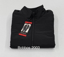 Banana Republic Men's Full Zip Sleeveless Lined Vest, Black, Size M