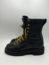 Danner Super Rain Forest Women’s Size US 5.5 Black Leather Goretex Boots