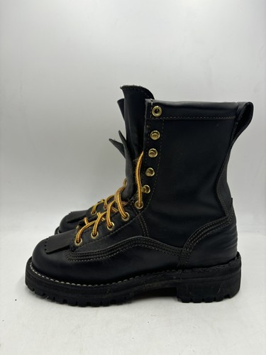 Danner Super Rain Forest Women’s Size US 5.5 Black Leather Goretex Boots - Picture 1 of 8