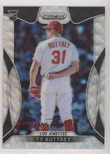 2019 Panini Prizm Tier III Blue Wave Prizm 11/60 Ty Buttrey #270 0a6