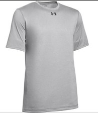 Under Armour 1305775 Men's Gray Heather UA Tech Locker 2.0 T-Shirt, Small